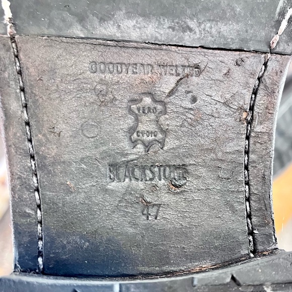 *Blackstone | MM08 Lace Up Leather Boots in Brown Size 47/13 US - Picture 8 of 16